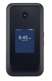 Consumer Cellular Verve Snap (8GB) Flip Phone - Black - Click Image to Close